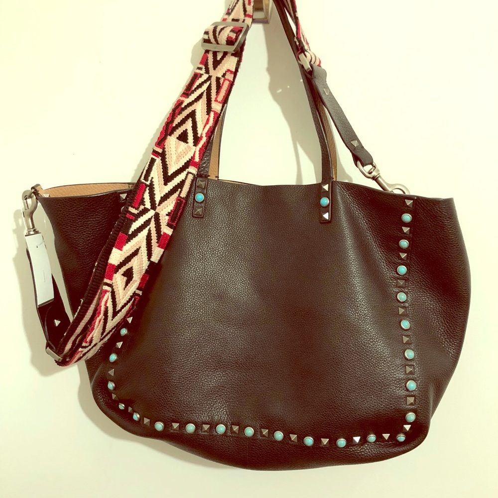 Valentino Rockstud Reversible Tote Bag